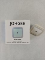 johgee Modern Minimalist Wall Lamp – Metal & Plastic, Warm/White/Three-Color Light, 220V - Image 2