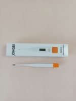 johgee White & Orange Digital Thermometer – High Accuracy, LCD Display, Suitable for Newborns, Children & Adults - Image 4