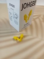 johgee Yellow Silicone Ear Plugs – 29dB NRR, Reusable Noise Cancelling & Soundproof Ear Protection - Image 5
